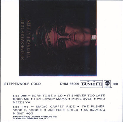 Steppenwolf : Gold (Cass, Comp, Club)