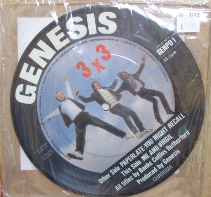 Genesis : 3 X 3 (7", EP, Pic)