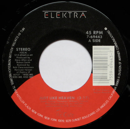 The Cure : Just Like Heaven (7", Single, Styrene, All)