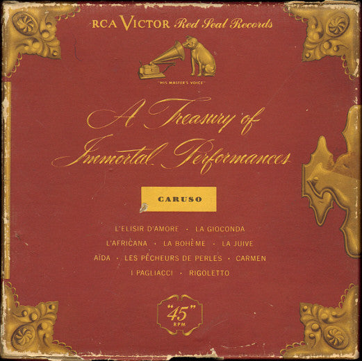 Caruso* : Caruso (5x7", RE, Red + Box, Album, Comp)