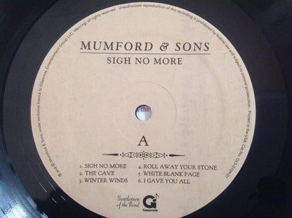 Mumford & Sons : Sigh No More (LP, Album, RE, 180)