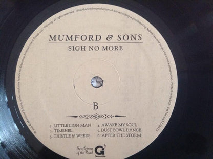 Mumford & Sons : Sigh No More (LP, Album, RE, 180)