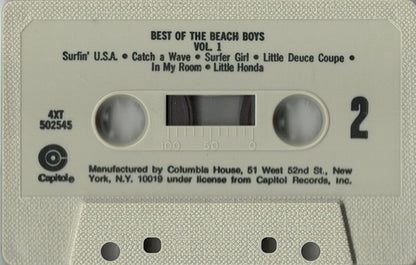 The Beach Boys : Best Of The Beach Boys, Vol. 1 (Cass, Comp, Club, RE)