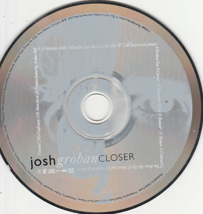 Josh Groban : Closer (CD, Album, Enh)