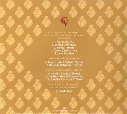Various : The House Of Courvoisier Presents - A Night At Club CV (CD, Comp, Promo)