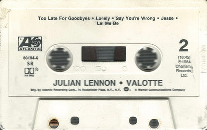 Julian Lennon : Valotte (Cass, Album, SR)