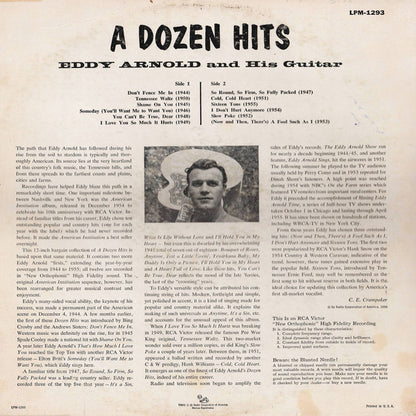 Eddy Arnold : A Dozen Hits (LP, Mono)