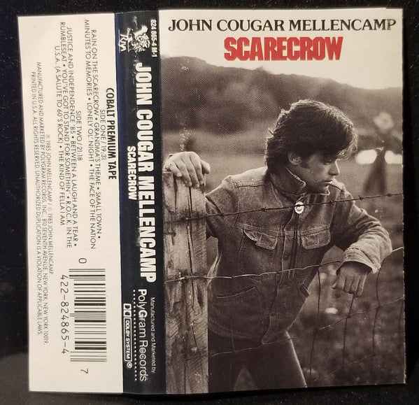 John Cougar Mellencamp : Scarecrow (Cass, Album, Cob)