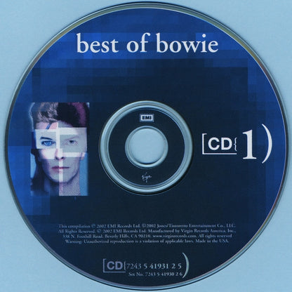 Bowie* : Best Of Bowie (2xCD, Comp, Club)