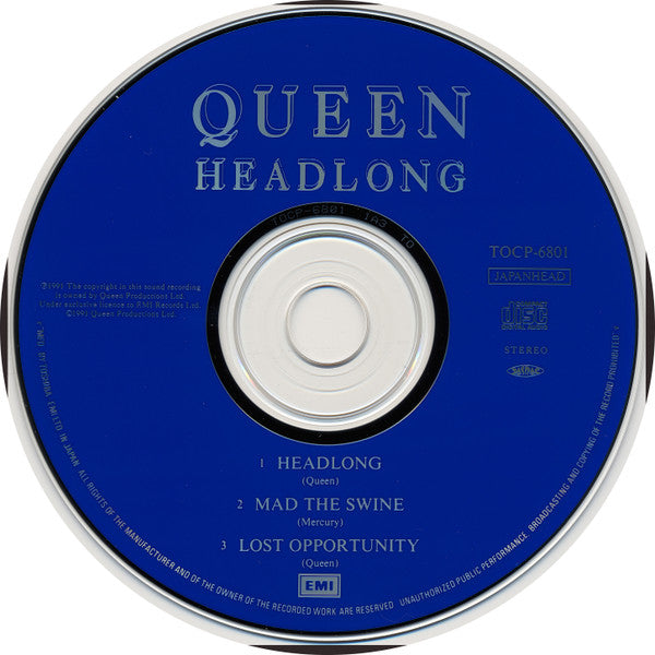 Queen : Headlong (CD, Single)