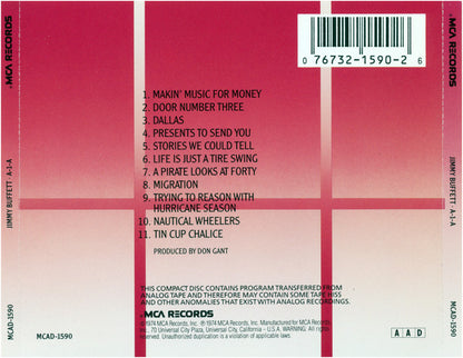 Jimmy Buffett : A1A (CD, Album, RE, San)