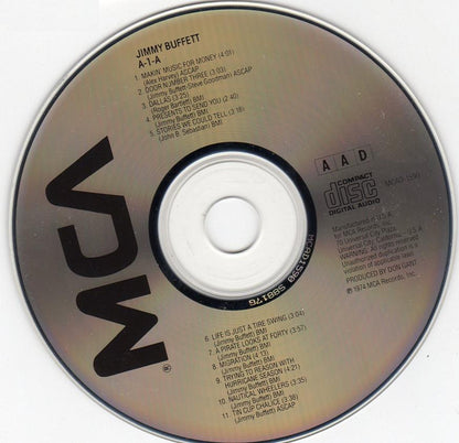 Jimmy Buffett : A1A (CD, Album, RE, San)