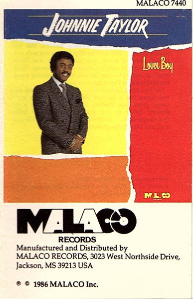 Johnnie Taylor : Lover Boy (Cass, Album)
