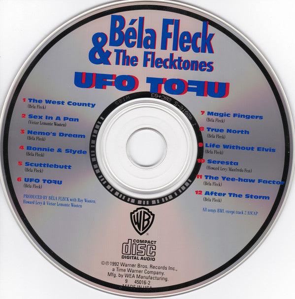 Béla Fleck & The Flecktones : UFO TOFU (CD, Album, M/Print)