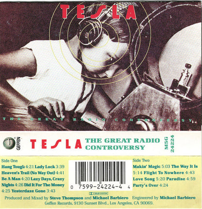 Tesla : The Great Radio Controversy (Cass, Album, SR,)