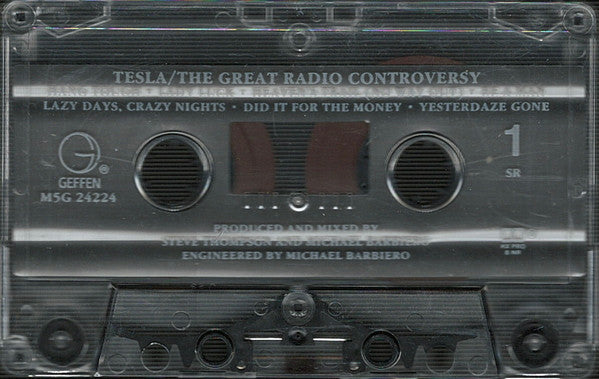 Tesla : The Great Radio Controversy (Cass, Album, SR,)