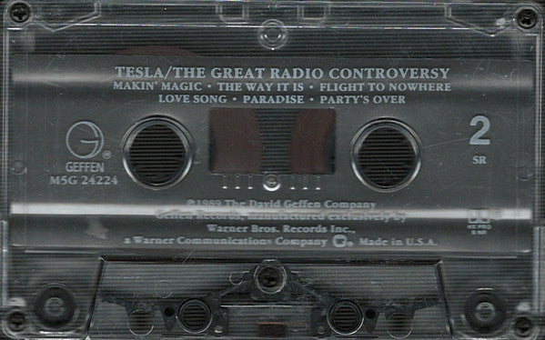 Tesla : The Great Radio Controversy (Cass, Album, SR,)