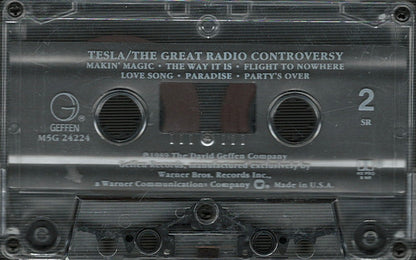 Tesla : The Great Radio Controversy (Cass, Album, SR,)