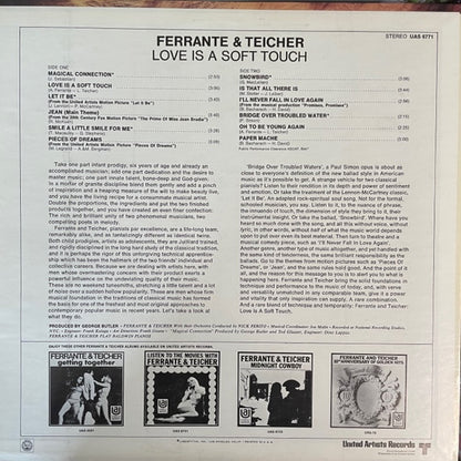 Ferrante & Teicher : Love Is A Soft Touch (LP, Album)