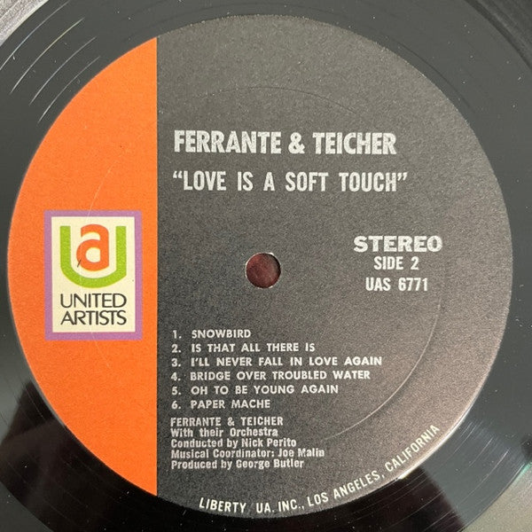 Ferrante & Teicher : Love Is A Soft Touch (LP, Album)
