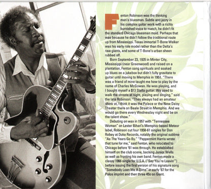 Fenton Robinson : Monday Morning Boogie & Blues (CD, Comp, RE, RM + CD, Album)