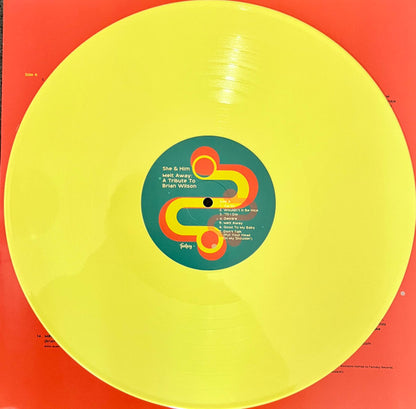She & Him : Melt Away: A Tribute To Brian Wilson (LP, Album, Yel)