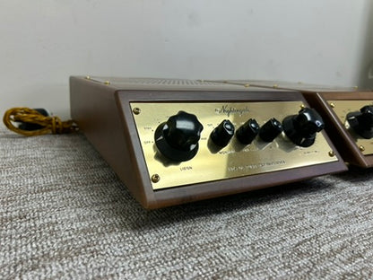 Nightingale PTS-01 Tube Mono Preamplifiers * Matched Set of Two * Fully Serviced
