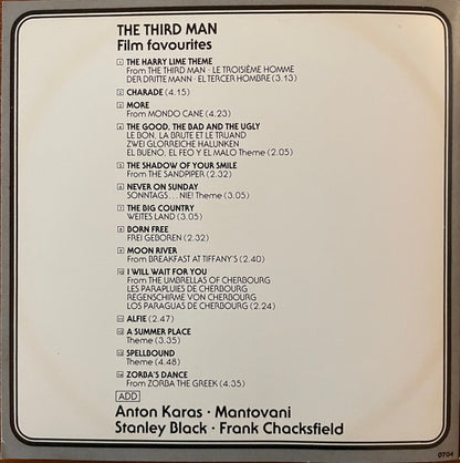 Various : The Third Man (CD)