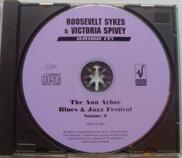 Roosevelt Sykes / Victoria Spivey : Grind It! (CD, RM)