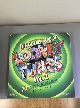 Golden Age of Looney Tunes Vol.2 1931-1948 Laserdisc Box  Set (NM Cond)