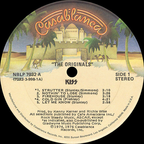 Kiss : The Originals (LP, Album + LP, Album + LP, Album + Comp)