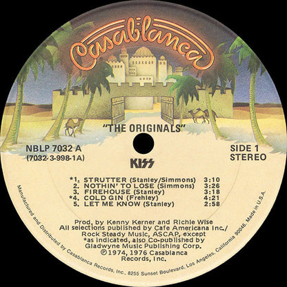 Kiss : The Originals (LP, Album + LP, Album + LP, Album + Comp)