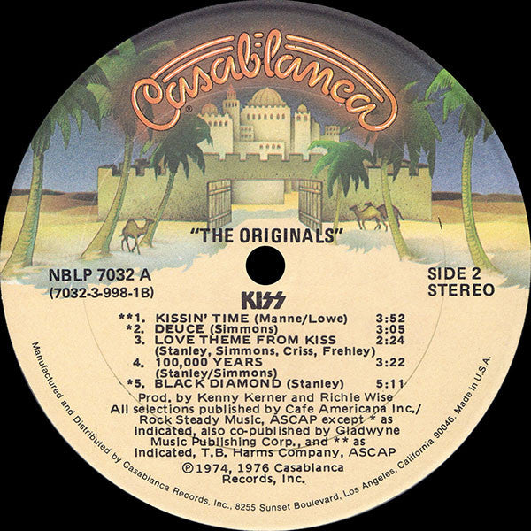 Kiss : The Originals (LP, Album + LP, Album + LP, Album + Comp)