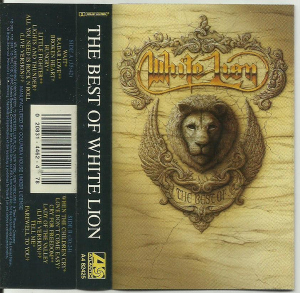 White Lion : The Best Of White Lion (Cass, Comp, Club, SR)