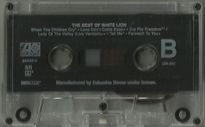 White Lion : The Best Of White Lion (Cass, Comp, Club, SR)