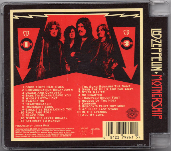 Led Zeppelin : Mothership (2xCD, Comp, RM, Sup)