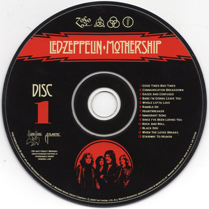 Led Zeppelin : Mothership (2xCD, Comp, RM, Sup)