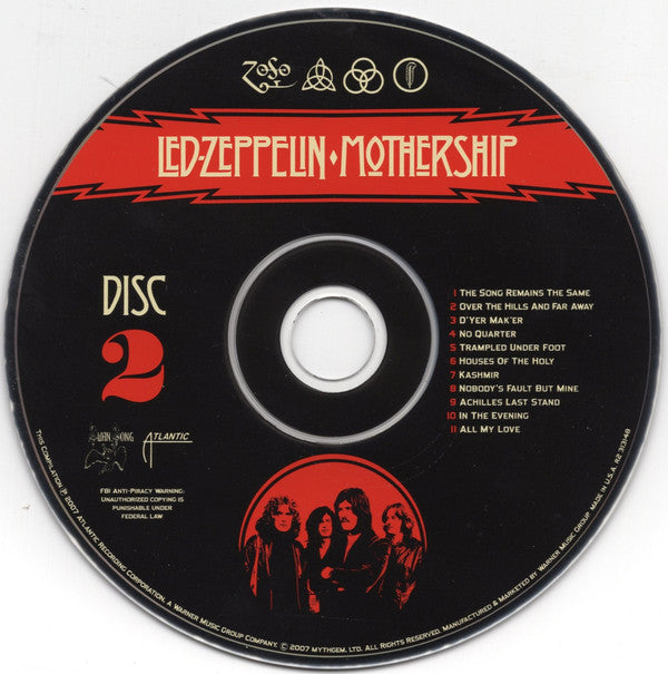 Led Zeppelin : Mothership (2xCD, Comp, RM, Sup)