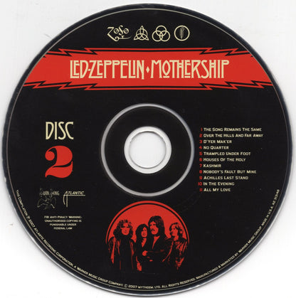 Led Zeppelin : Mothership (2xCD, Comp, RM, Sup)