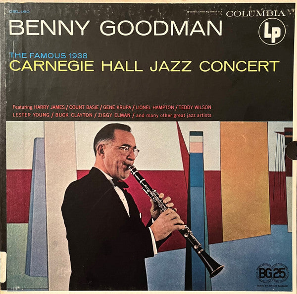 Benny Goodman : The Famous 1938 Carnegie Hall Jazz Concert (2xLP, Mono, RE, UPC + Box)