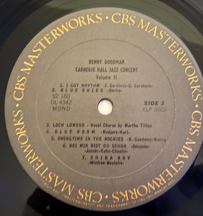 Benny Goodman : The Famous 1938 Carnegie Hall Jazz Concert (2xLP, Mono, RE, UPC + Box)