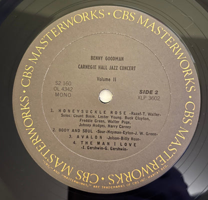 Benny Goodman : The Famous 1938 Carnegie Hall Jazz Concert (2xLP, Mono, RE, UPC + Box)