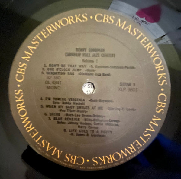 Benny Goodman : The Famous 1938 Carnegie Hall Jazz Concert (2xLP, Mono, RE, UPC + Box)