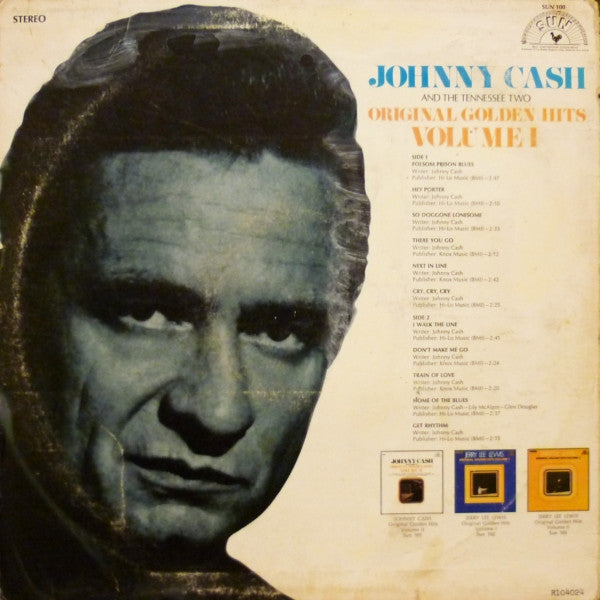 Johnny Cash And The Tennessee Two* : Original Golden Hits Volume I (LP, Comp, Club)