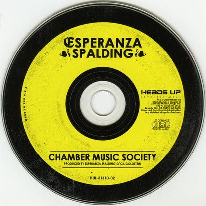 Esperanza Spalding : Chamber Music Society (CD, Album)