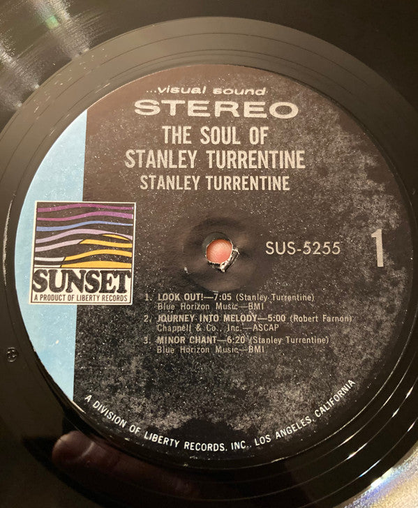 Stanley Turrentine : The Soul Of Stanley Turrentine (LP, Album, RE, Styrene, She)