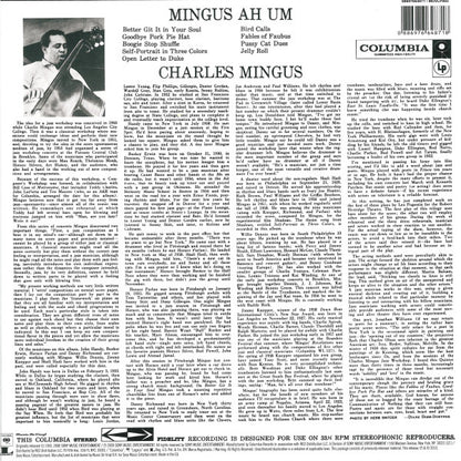 Charles Mingus : Mingus Ah Um (LP, Album, RE, RM, 180)