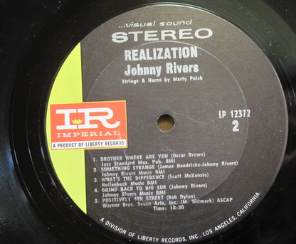 Johnny Rivers : Realization (LP, Album, Ter)