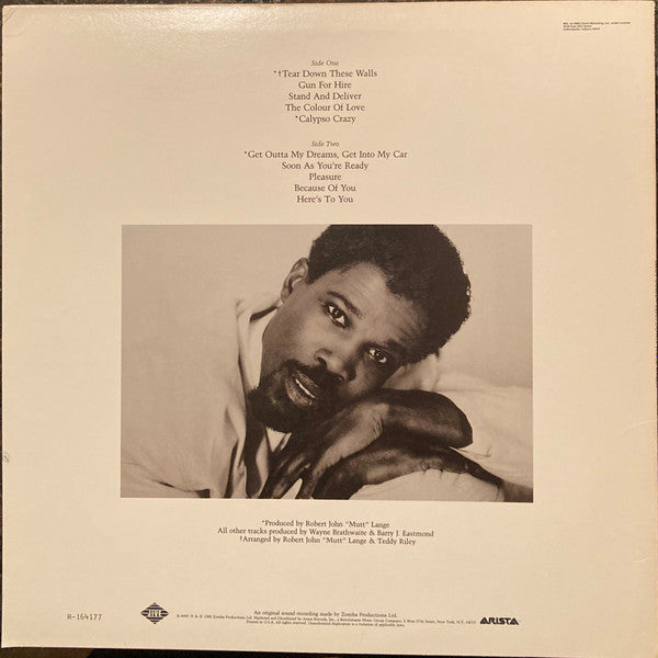 Billy Ocean : Tear Down These Walls (LP, Album, Club, BMG)