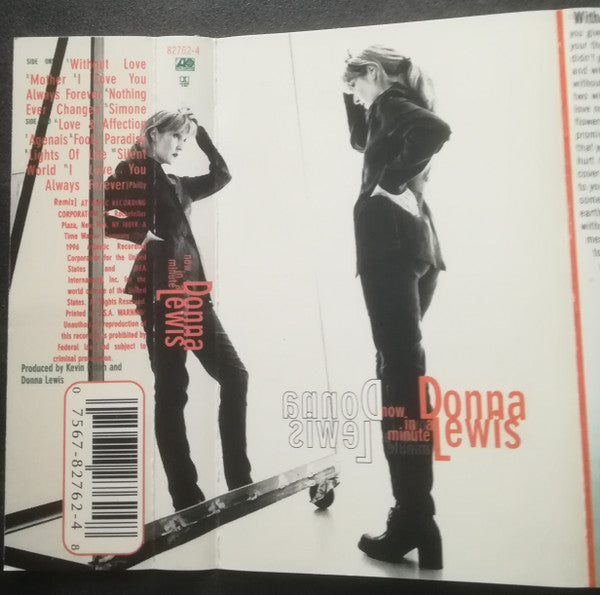 Donna Lewis : Now In A Minute (Cass, Album, SR,)
